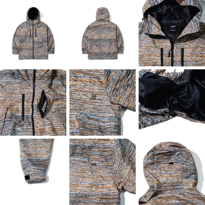 楽天市場】BSRABBIT ビエスラビット DSXBS WINDBREAKER HOODED JACKET