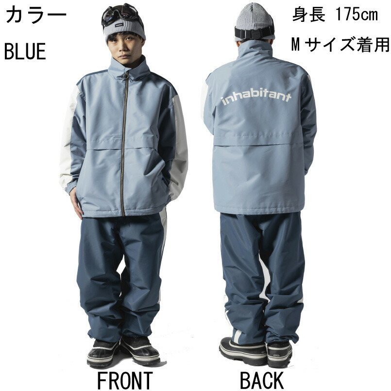 楽天市場】インハビタント ウェア INHABITANT SIDE LINE SNOW JACKET