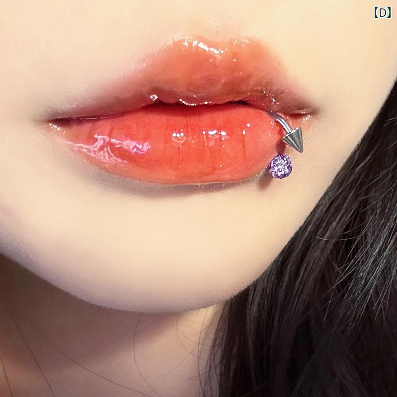 楽天市場】口ピアス 可愛い おしゃれ アクセサリー 唇 リップ リング