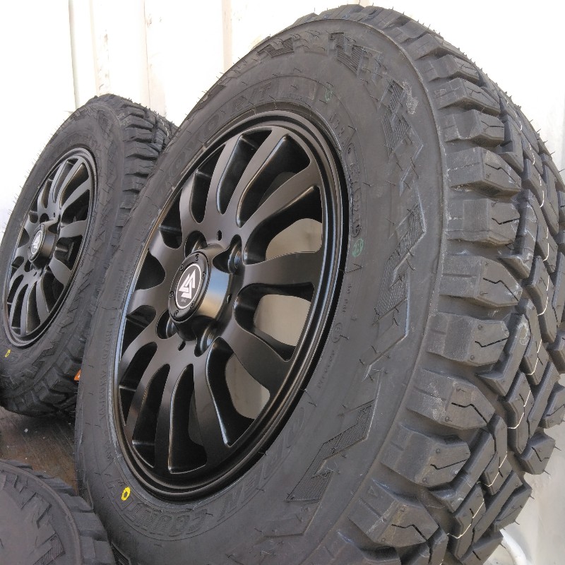 楽天市場】軽トラック 車検対応 タイヤホイール 4本セット 145/80R12