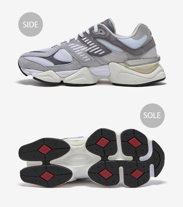 楽天市場】New Balance ニューバランス スニーカー U9060GRY 90/60