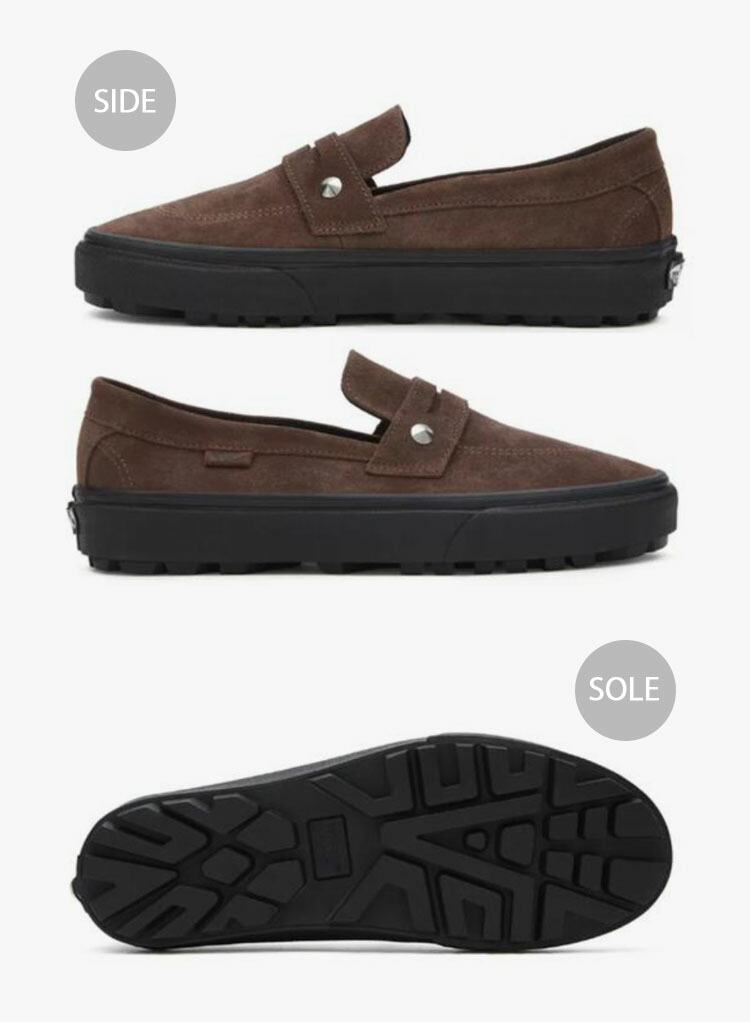 楽天市場】VANS バンズ ローファー STYLE 53 LOAFERS BROWN