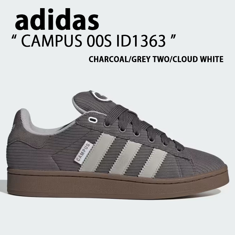 楽天市場】adidas Originals アディダス CAMPUS 00S ID1363 CHARCOAL