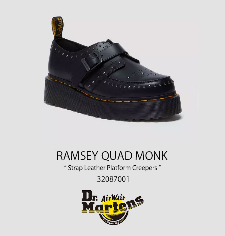 楽天市場】Dr.Martens ドクターマーチン レザーシューズ Ramsey Monk