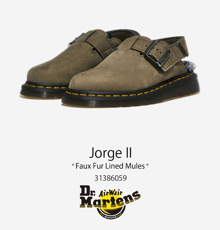 楽天市場】Dr.Martens ドクターマーチン ミュール Jorge II Faux Fur