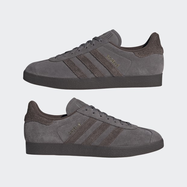 楽天市場】ガゼル GAZELLE nkm72 チャコール×ブラウン 【adidas