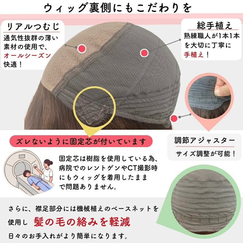 楽天市場】医療用ウィッグ 人毛100% ロング フルウィッグ ウィッグ 人