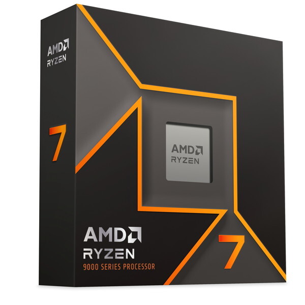 楽天市場】AMD Ryzen 7 9700X W/O Cooler WOF (8C/16T、3.8GHz、65W