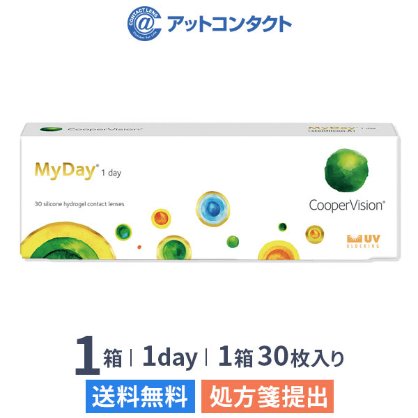 楽天市場】【送料無料】マイデイ 1箱（1箱30枚入り）（片眼1ヶ月分