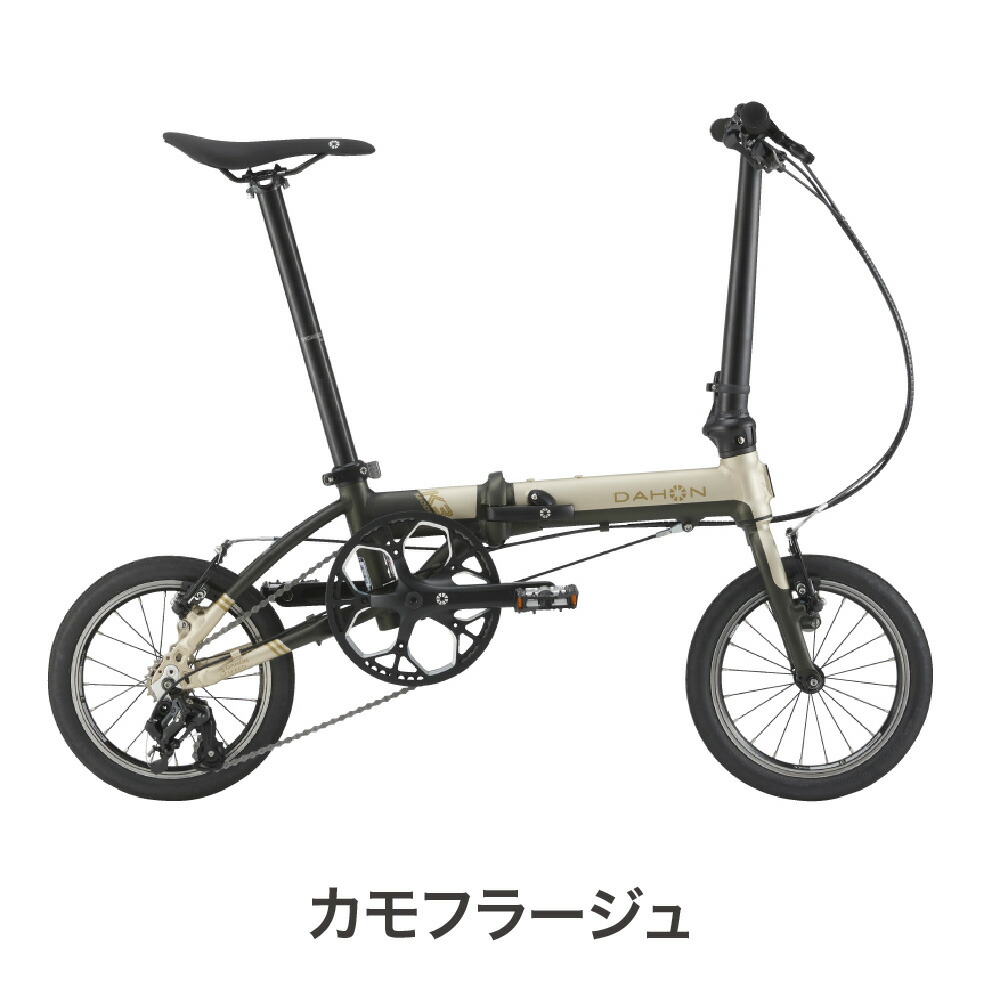 楽天市場】DAHON ダホン K3 2025年モデル ミニベロ 14インチ