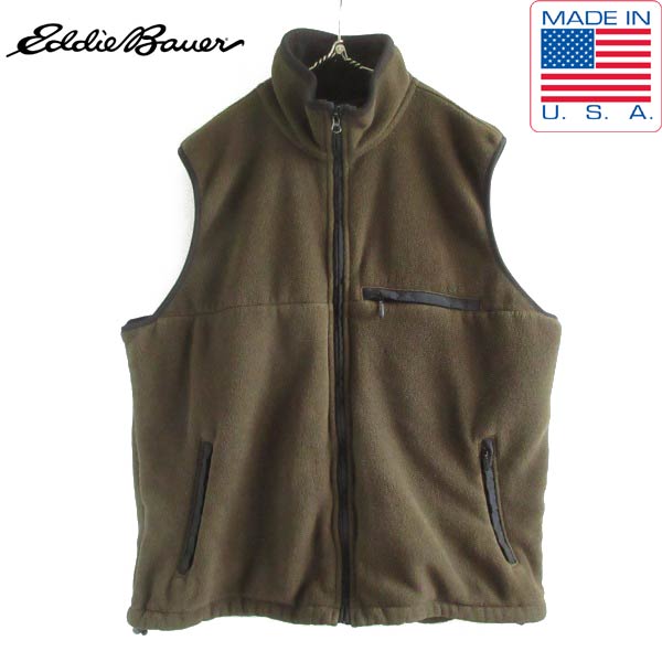 楽天市場】90s USA製 Eddie Bauer ポーラテック フリース ベスト