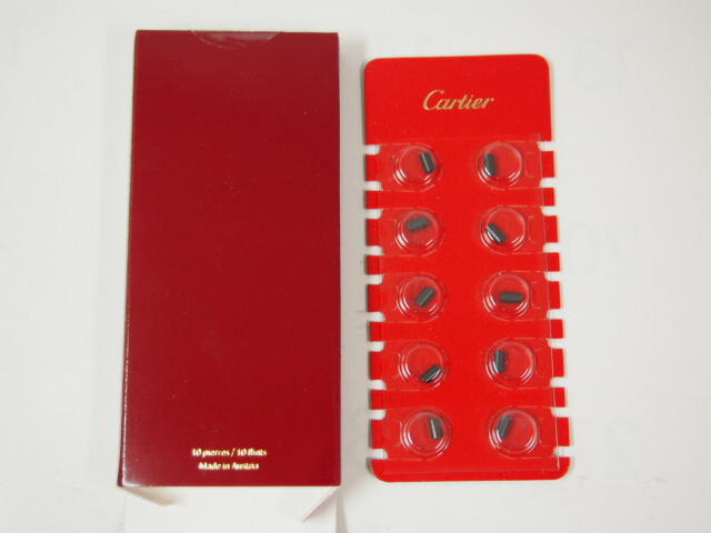 楽天市場】カルティエ ： Cartier 純正 フリント 石 ：1パック（10個