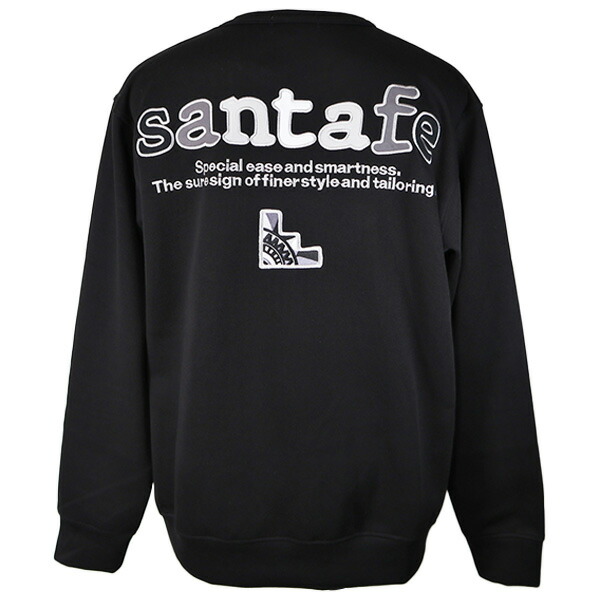 santafe トレーナー バックプリント 48/L 新品 未使用 タグ付き