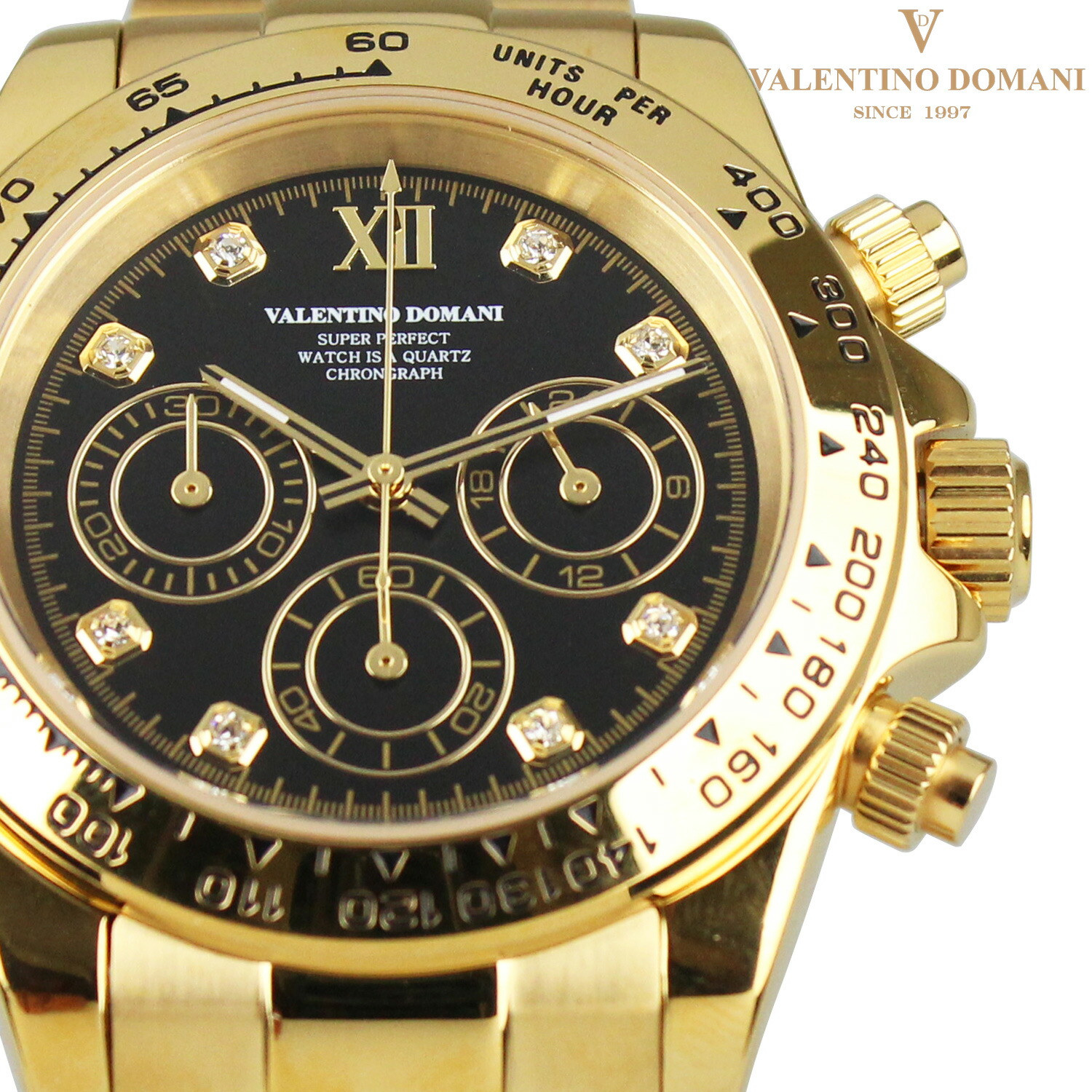 楽天市場】VALENTINO DOMANI (バレンチノドマーニ）メンズ 腕時計