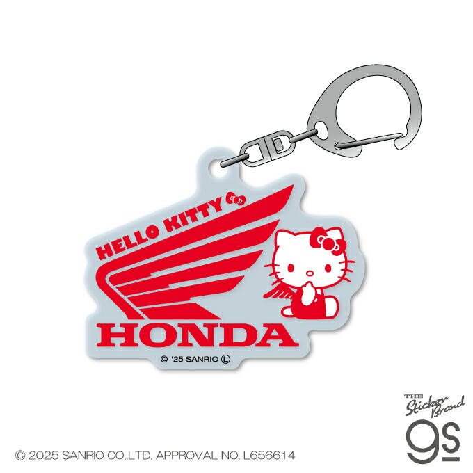楽天市場】Honda×ハローキティ アクリルキーホルダー WING×ハロー