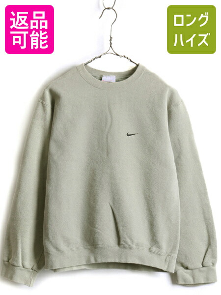 楽天市場】90's USA製 □ ナイキ NIKE ワンポイント スウッシュ 刺繍