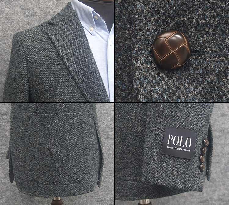 楽天市場】英国生地 [Harris Tweed]ハリスツイード ジャケット メンズ
