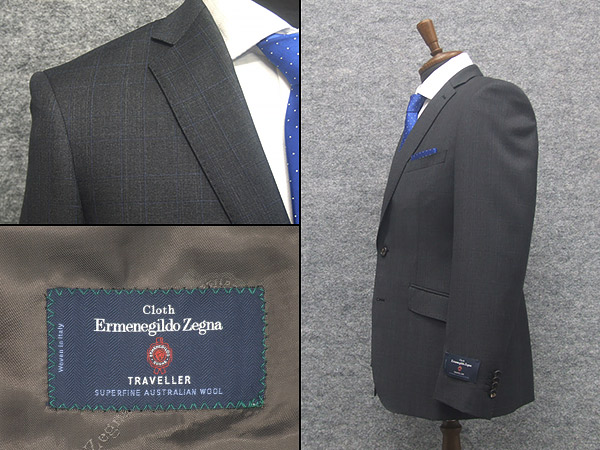 楽天市場】秋冬物 [Ermenegildo Zegna]ゼニア生地 TRAVELLER使用