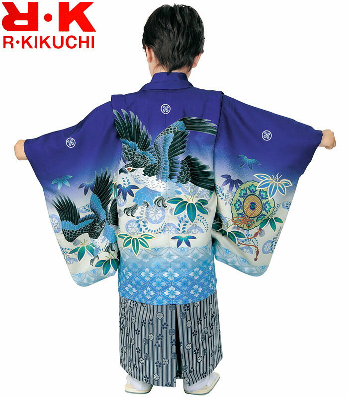 楽天市場】七五三 753 着物 男の子 袴 セット RK リョウコキクチ