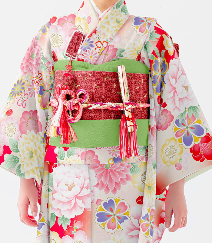 楽天市場】七五三 753 着物 7歳 女の子 着物フルセット PR＋ ブランド