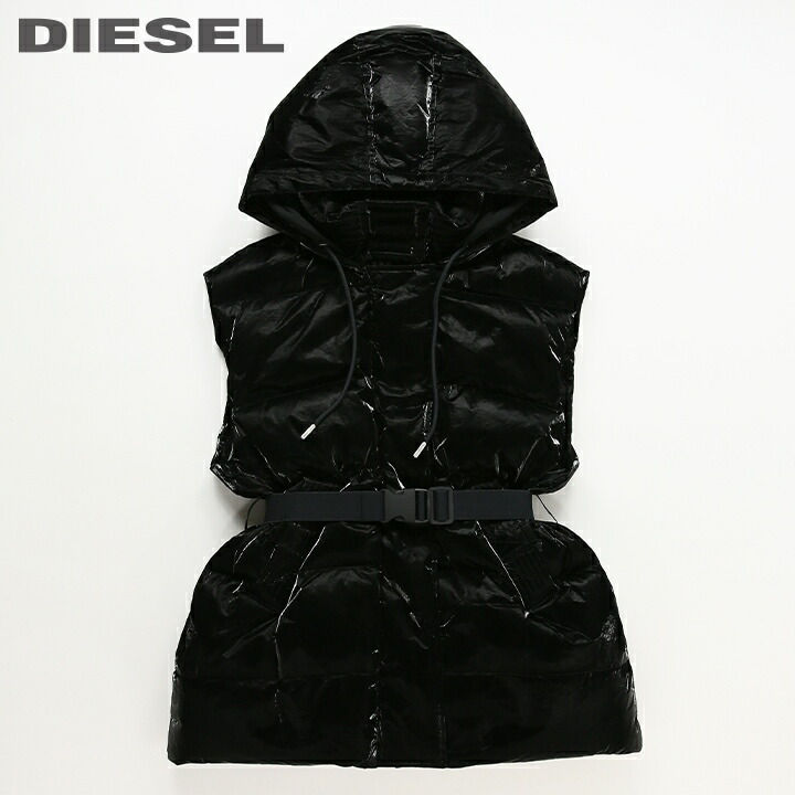 楽天市場】☆DIESEL ディーゼル レディース☆ベルト付き フード リアル