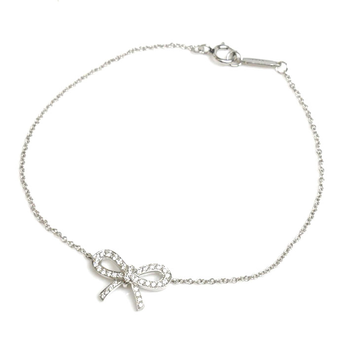 楽天市場】TIFFANY&Co. ティファニー Pt950プラチナ ボウ リボン