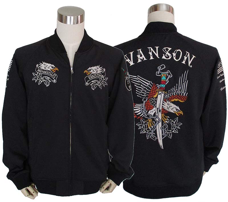 楽天市場】VANSON バンソン メンズ スカジャージ トラックジャケット