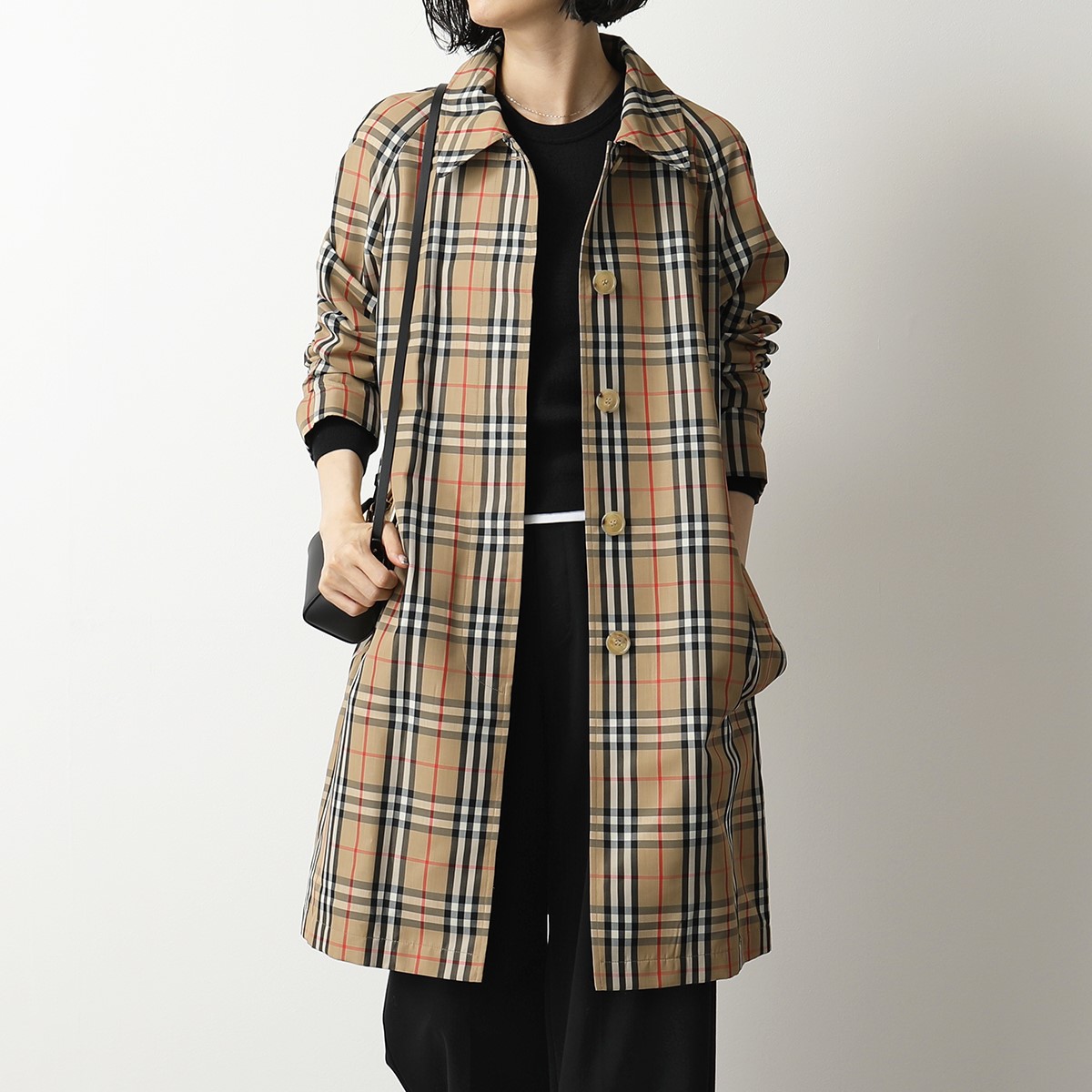 楽天市場】BURBERRY バーバリー 8011353 KEMPTON SHORT ステンカラー