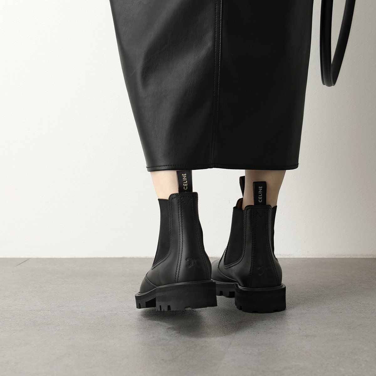 楽天市場】CELINE セリーヌ ショートブーツ CHELSEA BOOT 15