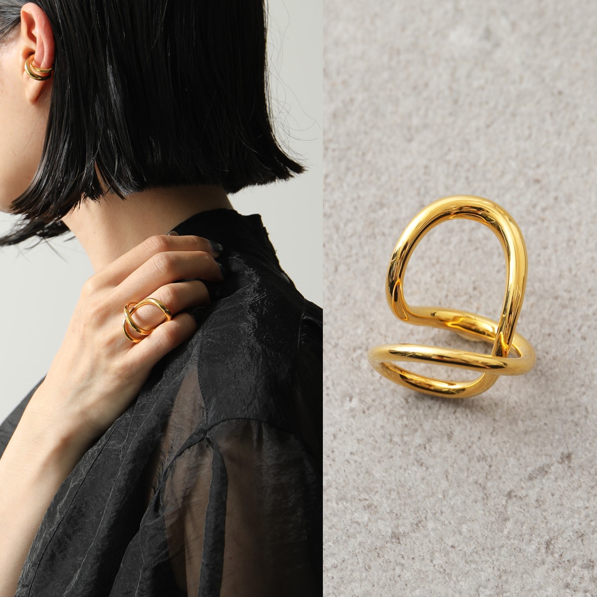 楽天市場】Charlotte Chesnais シャルロットシェネ リング Ribbon Ring