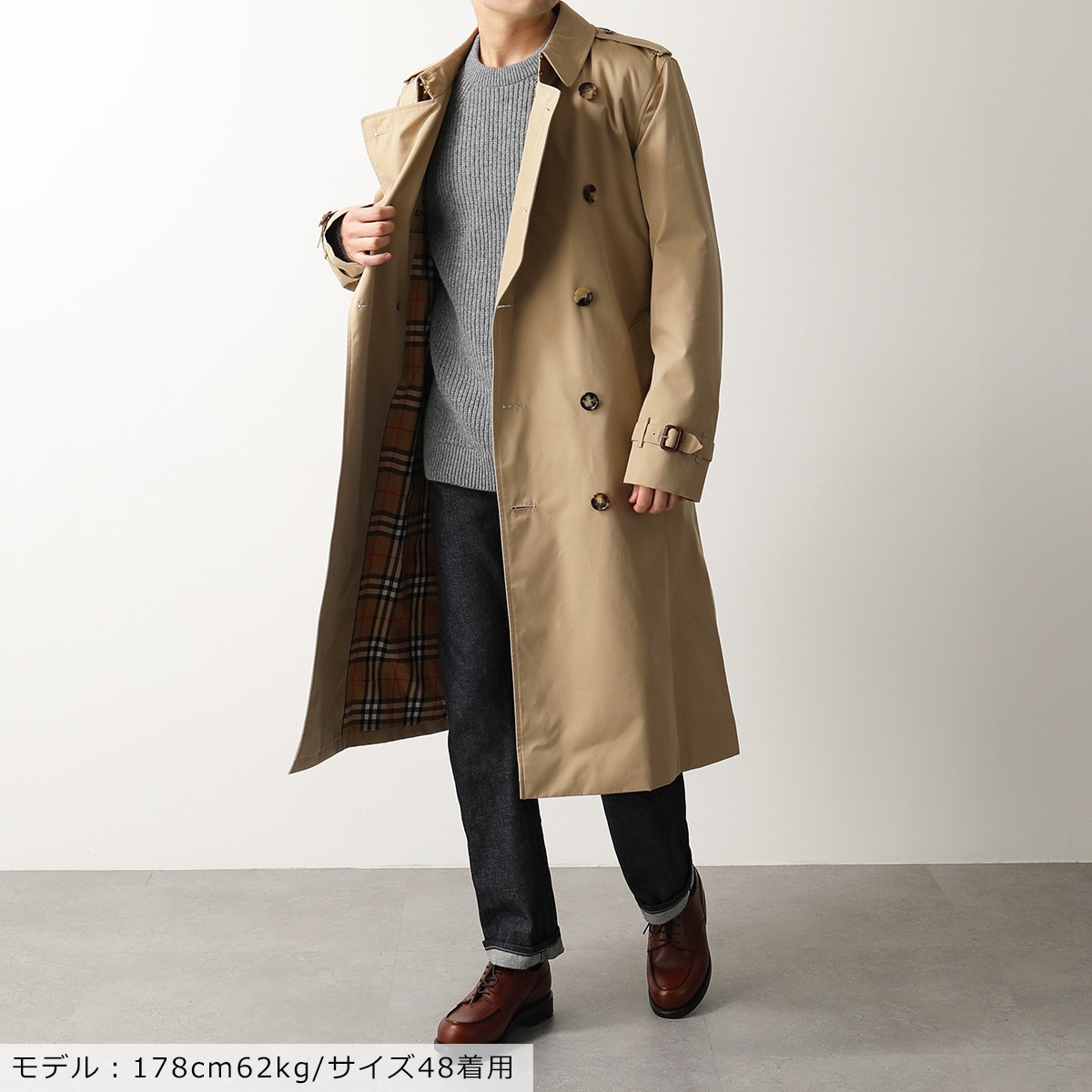 楽天市場】BURBERRY バーバリー トレンチコート Kensington Long