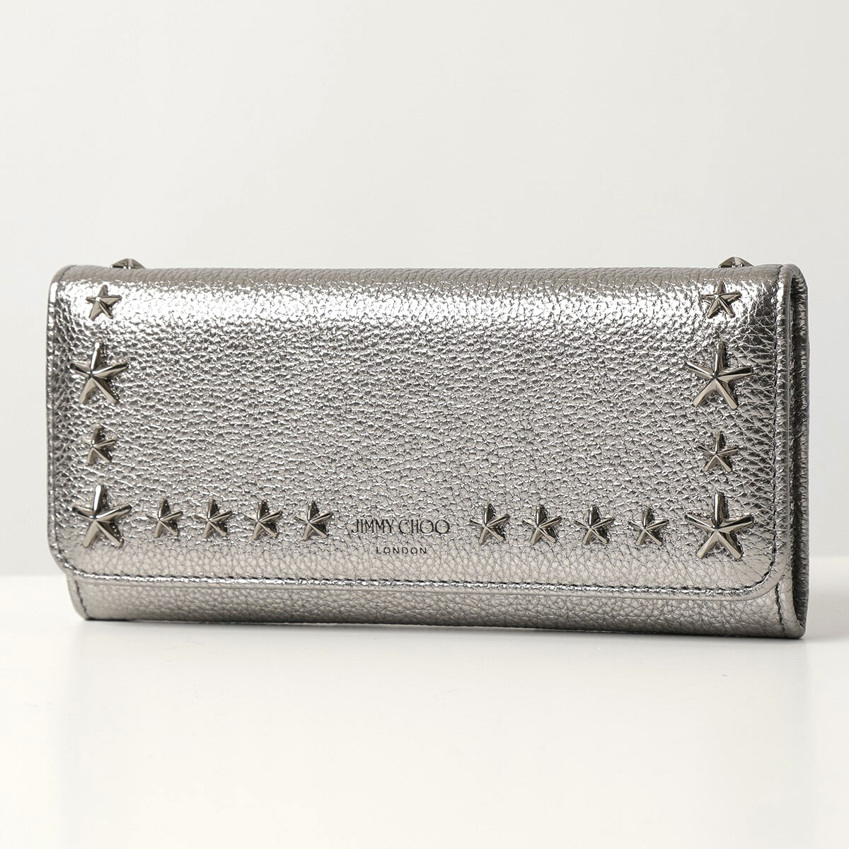 楽天市場】Jimmy Choo ジミーチュウ 二つ折り長財布 NINO UUR