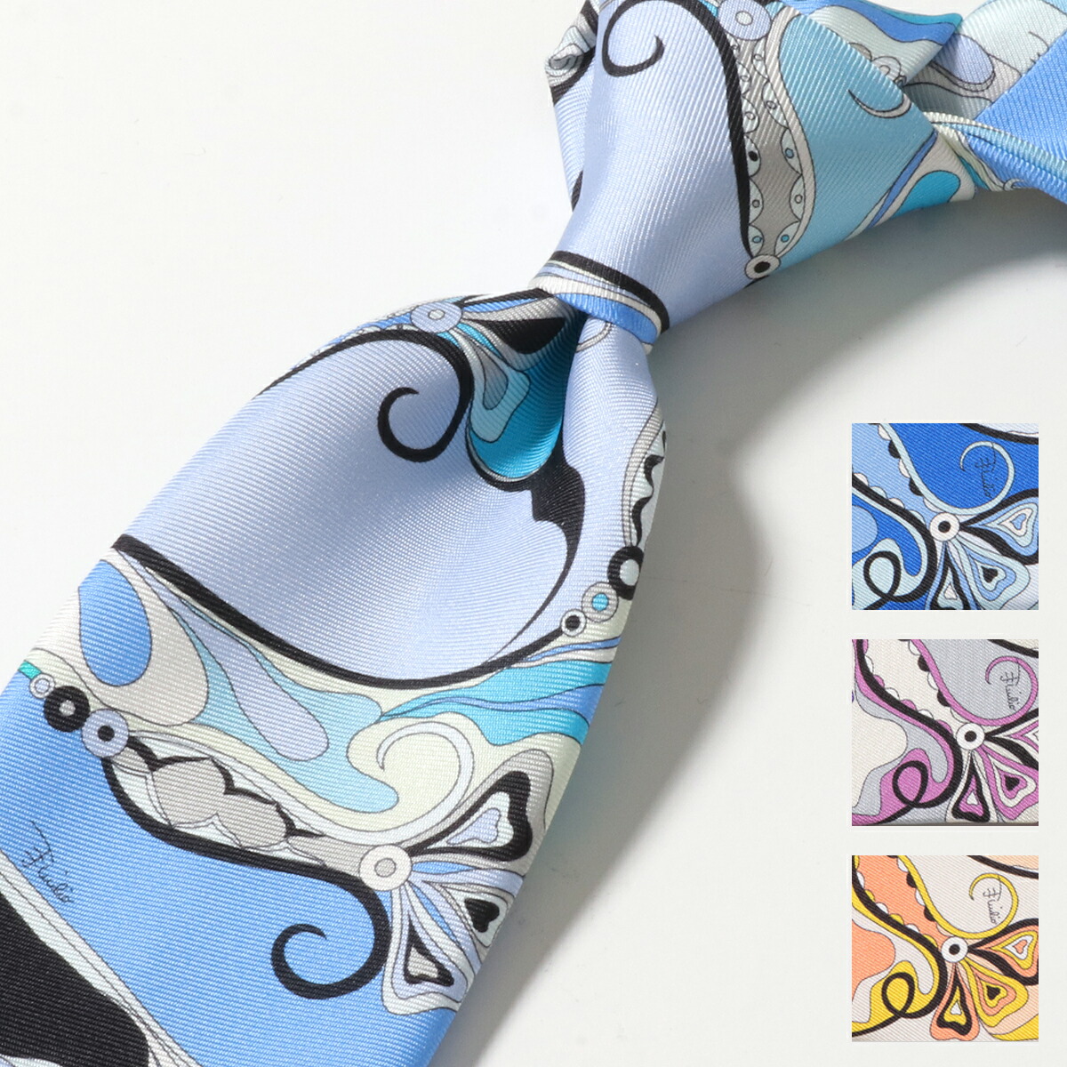 楽天市場】EMILIO PUCCI エミリオプッチ ネクタイ JI784 メンズ
