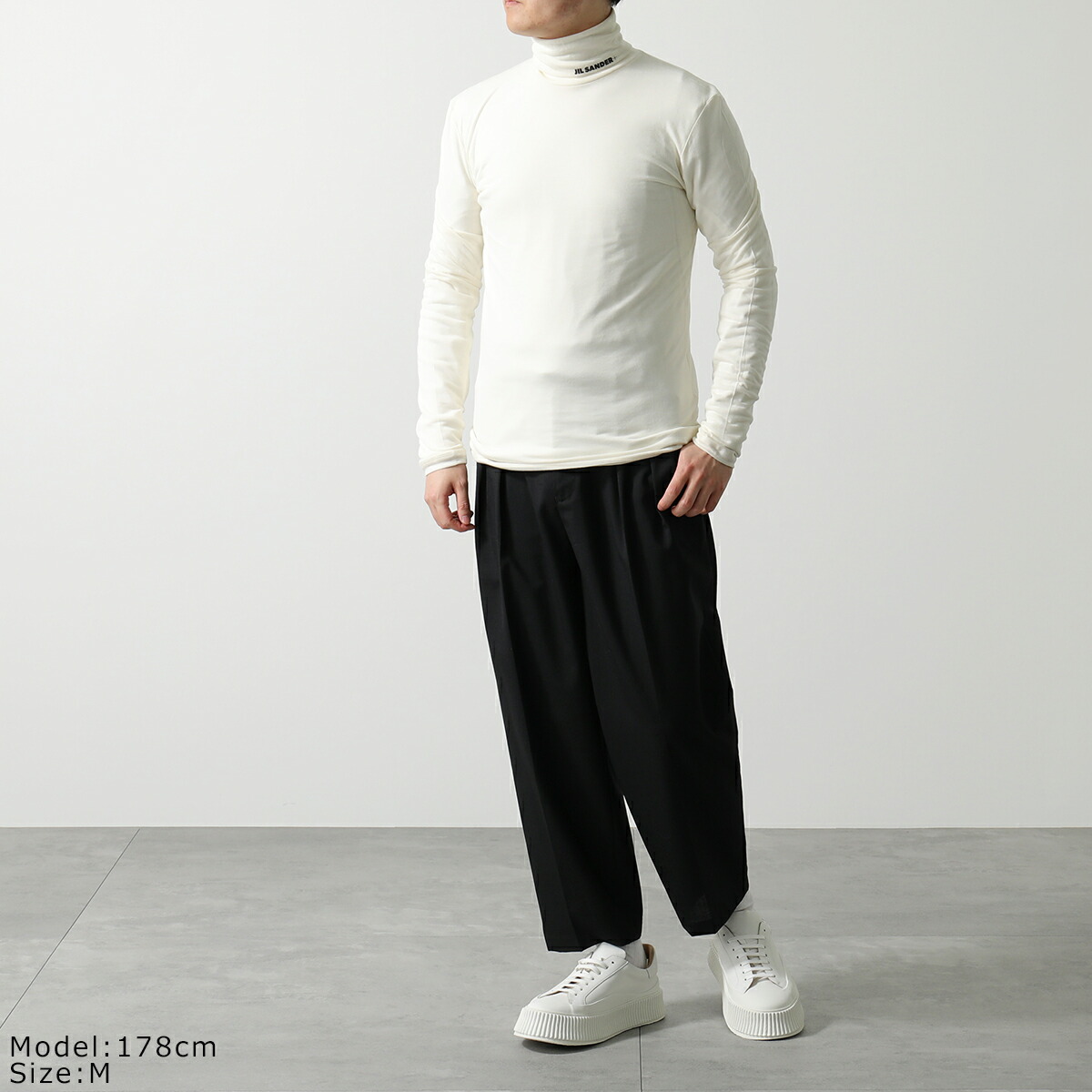 楽天市場】JIL SANDER+ ジルサンダー プラス タートルネックTシャツ