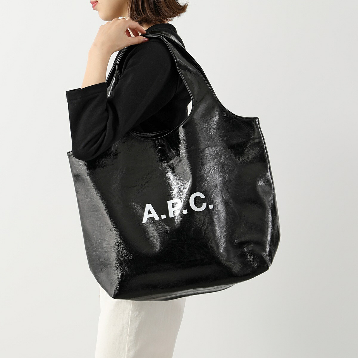 楽天市場】APC A.P.C. アーペーセー トートバッグ TOTE NINON PUABA