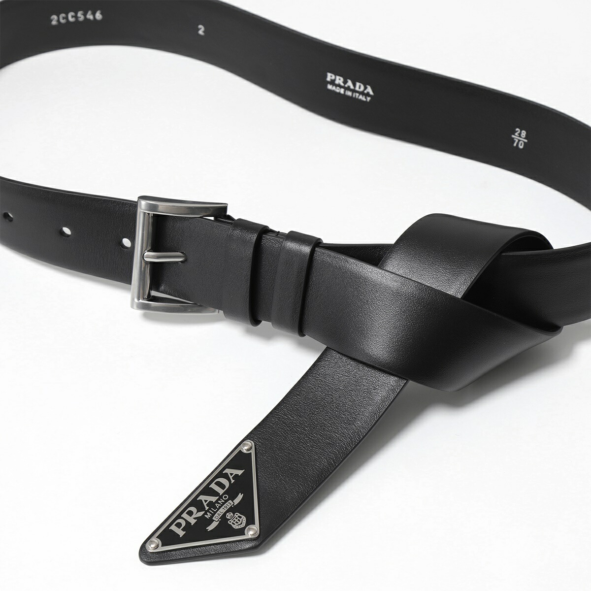 楽天市場】PRADA プラダ ベルト 2CC546 R2Z F0002 レディース レザー
