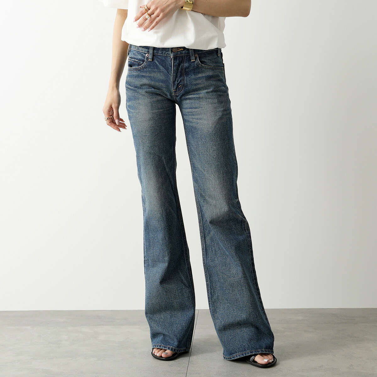 楽天市場】CELINE セリーヌ ジーンズ 2N693365M.07DU JEANS BOOTCUT