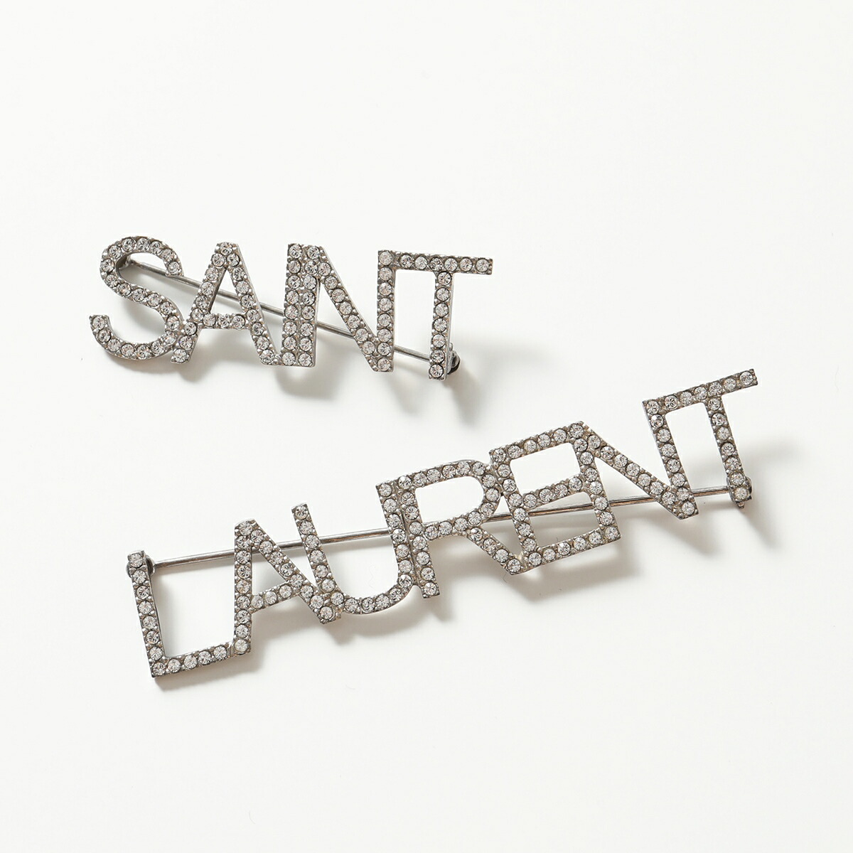 楽天市場】SAINT LAURENT サンローラン ブローチ 586493 Y1526 メンズ