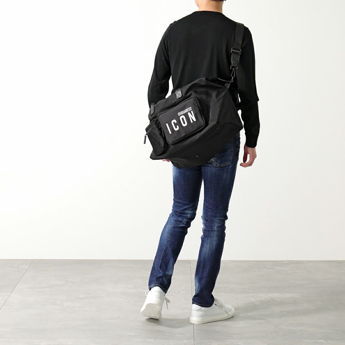 楽天市場】DSQUARED2 ディースクエアード ボストンバッグ BE ICON
