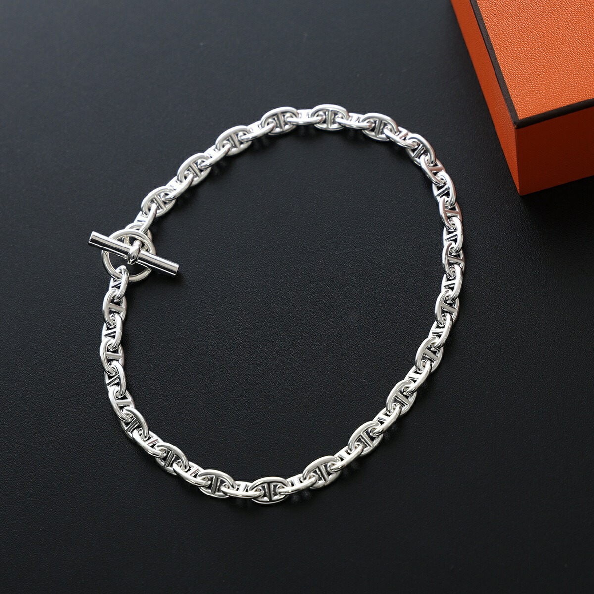 楽天市場】HERMES エルメス ネックレス シェーヌダンクル PM chaine d