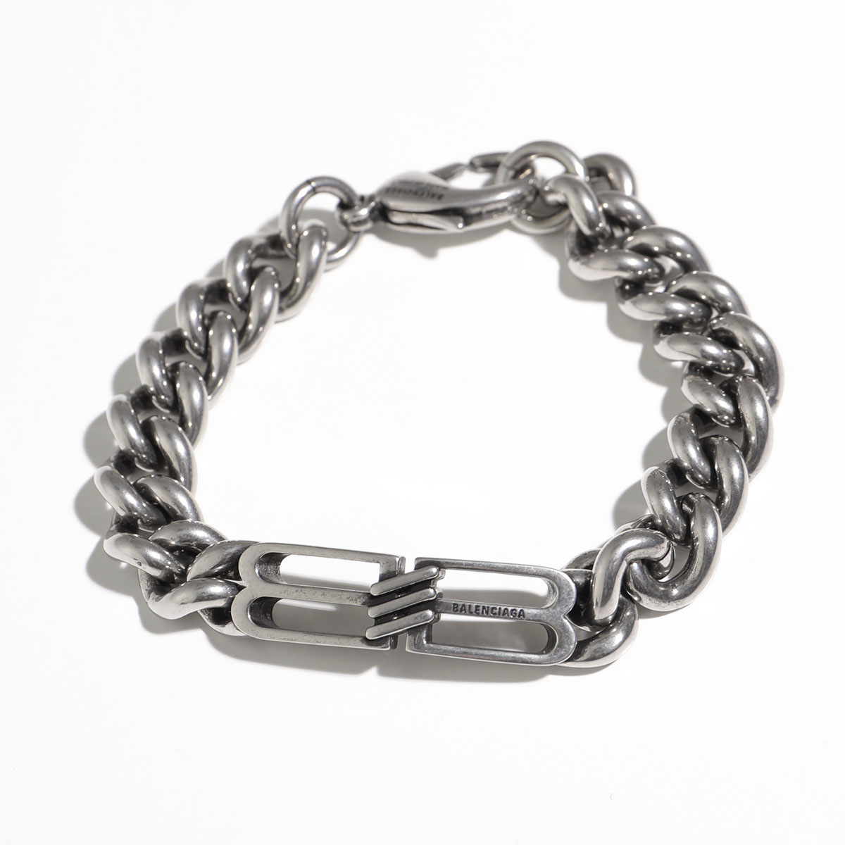 楽天市場】BALENCIAGA バレンシアガ ブレスレット BB ICON GOURMET