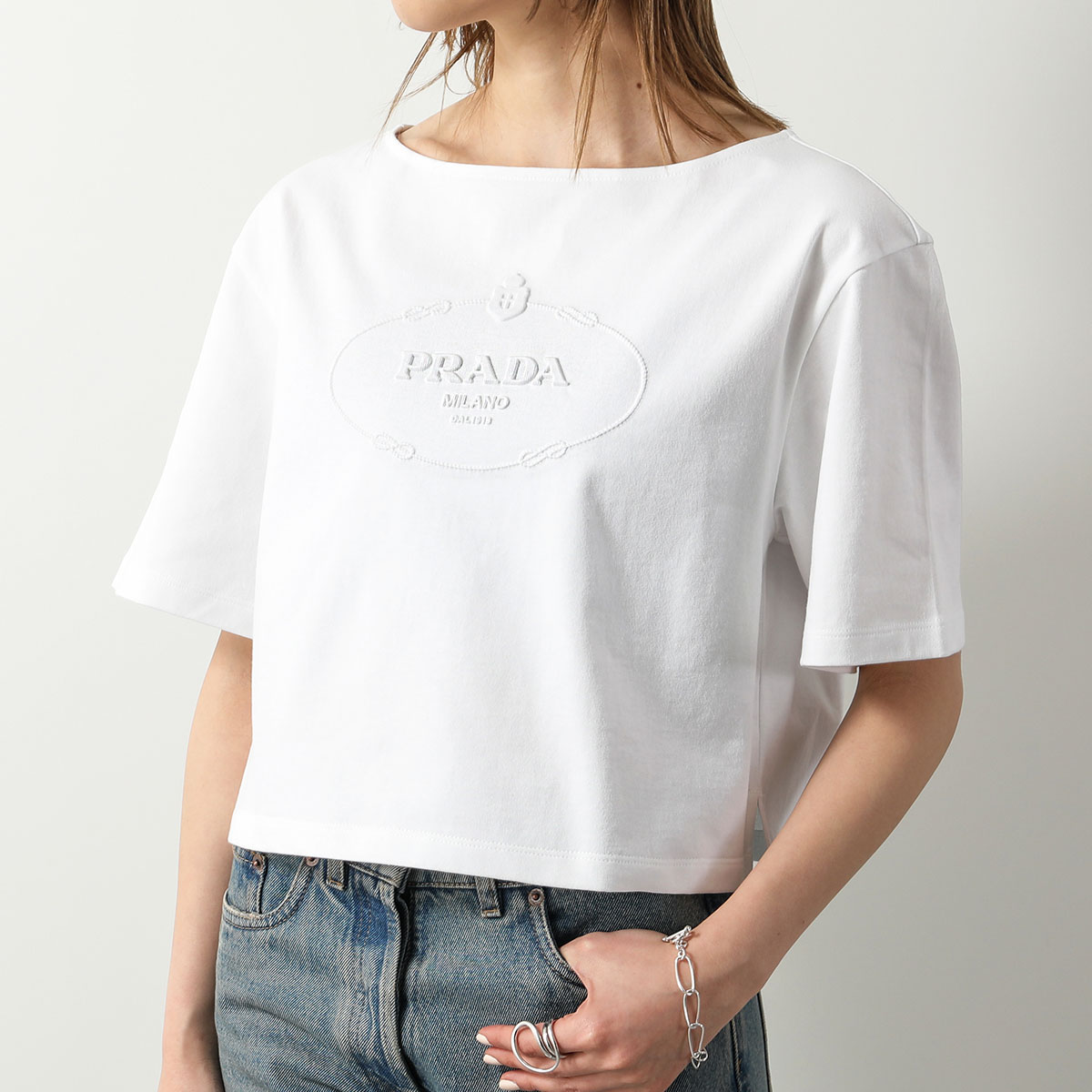楽天市場】PRADA プラダ 半袖 Tシャツ 3546 B14LQ レディース