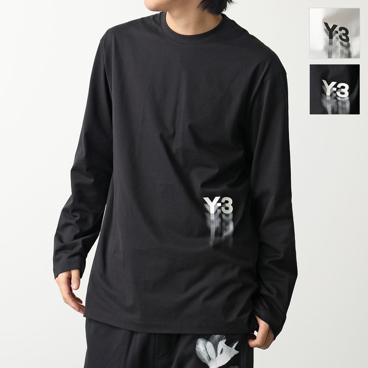 楽天市場】Y-3 ワイスリー Tシャツ GFX LS TEE グラフィック ロング
