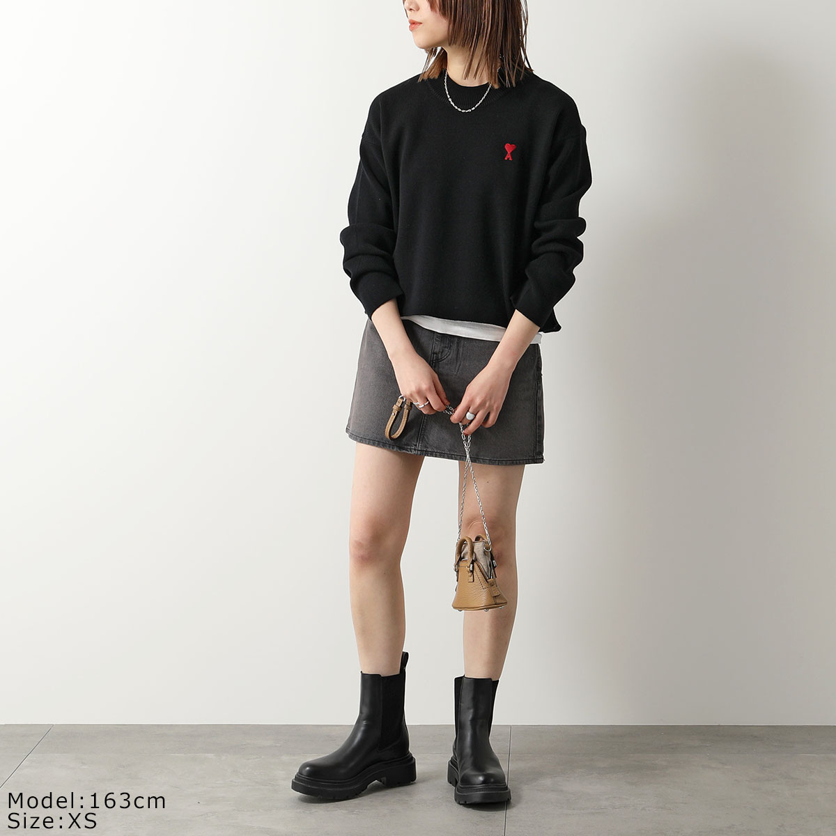 楽天市場】ami paris アミパリス セーター UKS046.KN0042 レディース