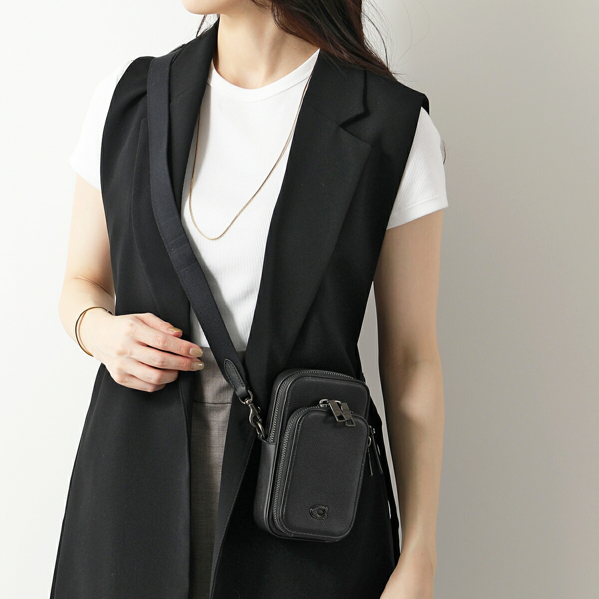 楽天市場】COACH コーチ ショルダーバッグ phone crossbody フォーン