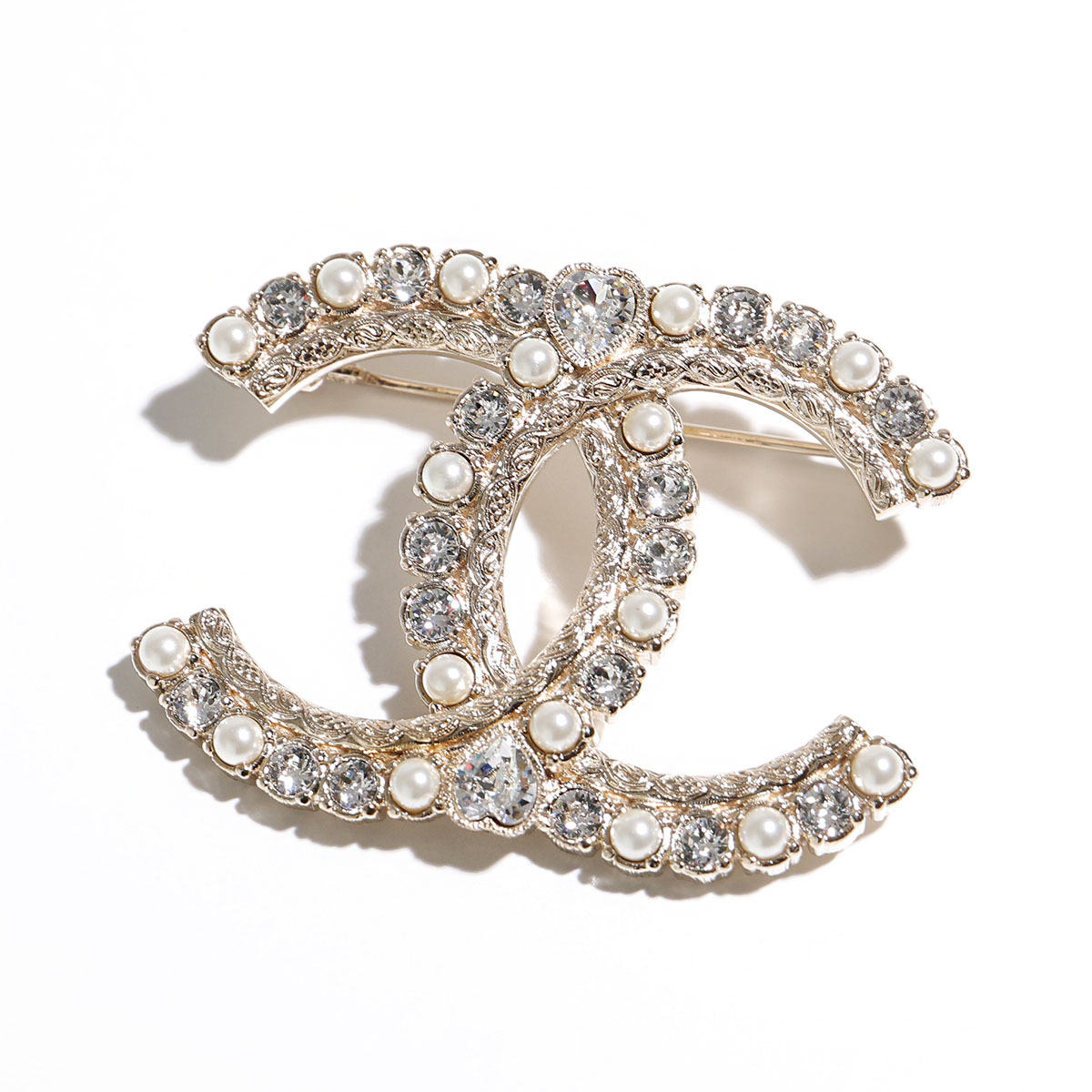 楽天市場】CHANEL シャネル ブローチ ABC067 B14653 レディース ココ
