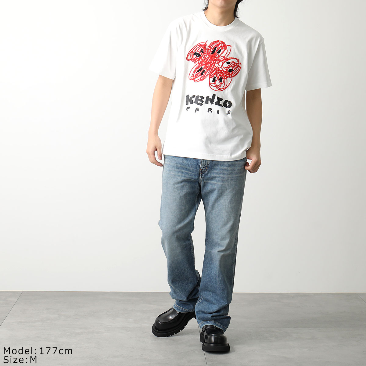 楽天市場】KENZO ケンゾー Tシャツ DRAWN VARSITY PFE55TS2734SG