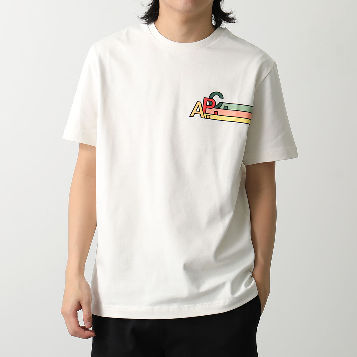 楽天市場】APC A.P.C. アーペーセー Tシャツ COEZC H26327 メンズ 半袖