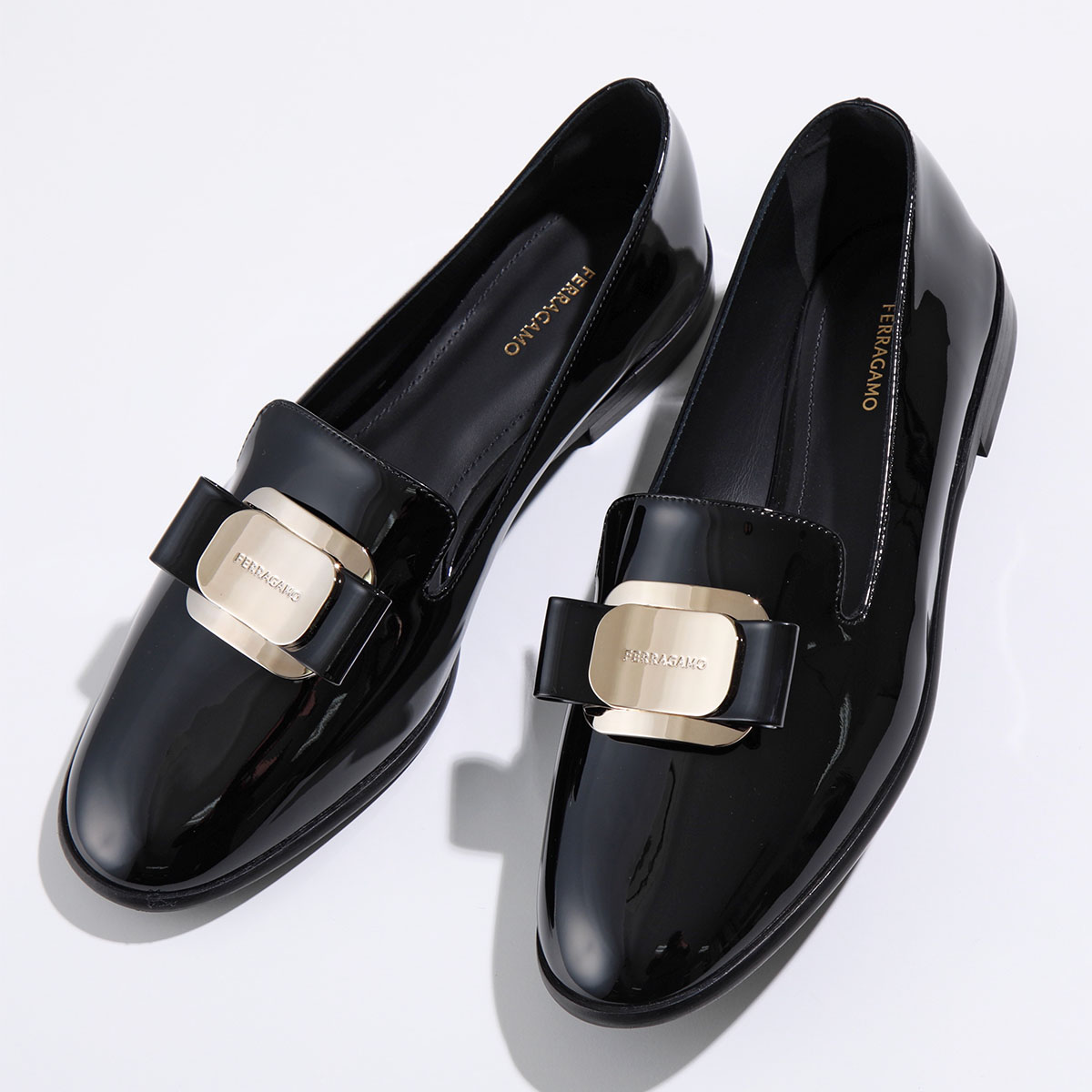 楽天市場】FERRAGAMO フェラガモ ローファー ZAMIRA 01 H522