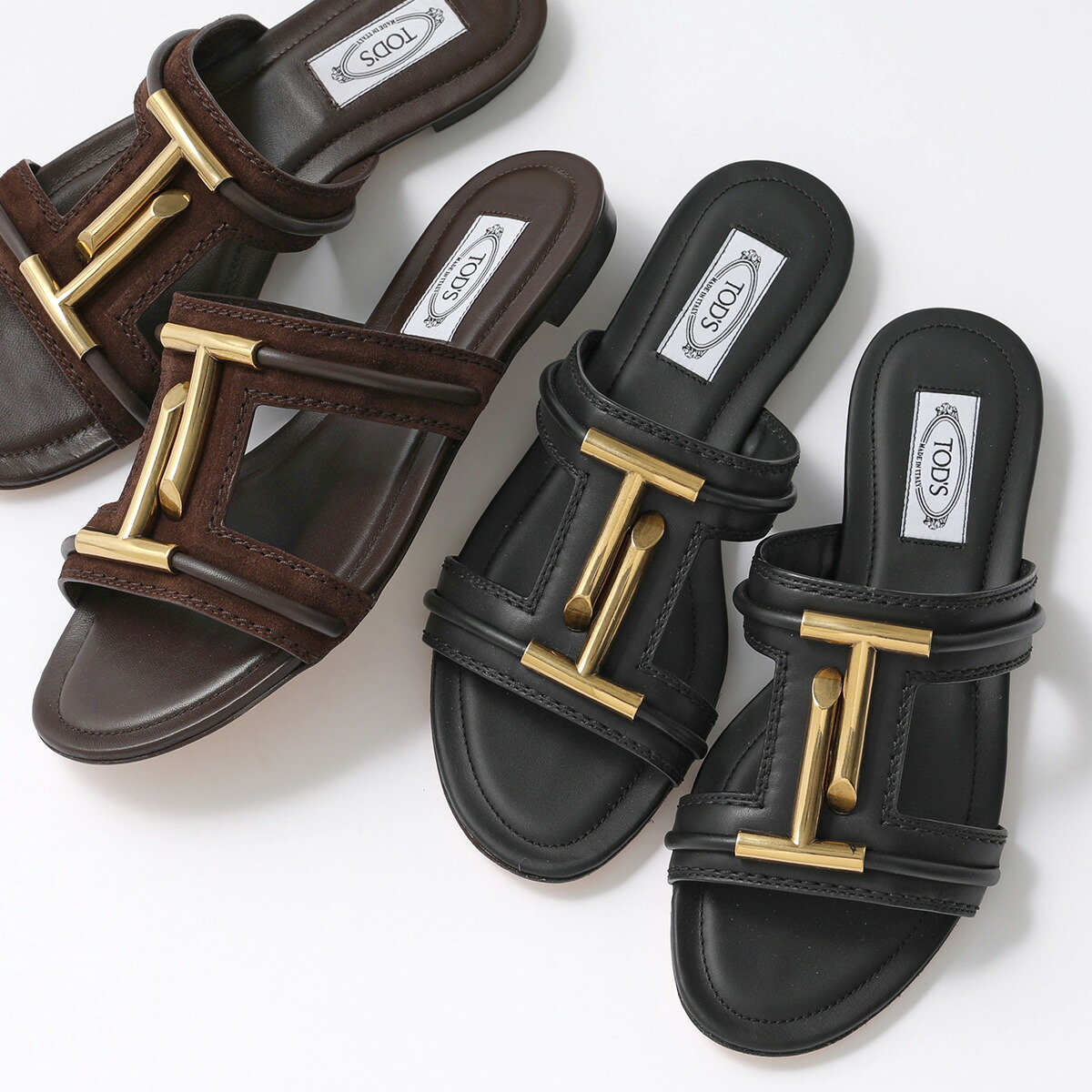 楽天市場】TODS トッズ サンダル T TIMELESS Tタイムレス